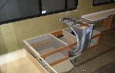 Aluminum power table mechanism