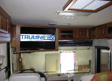 RV TV remodel