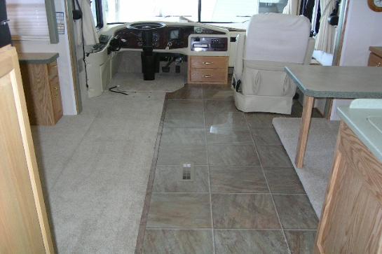 custom rv carpet remodel