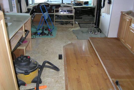 During tear down/ custom remodel